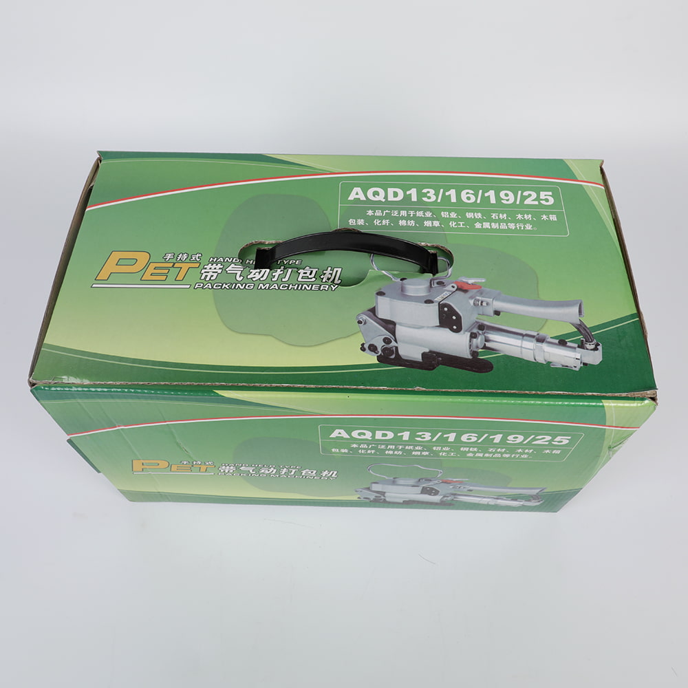Máquina portátil de cintar PP PET semiautomática pneumática